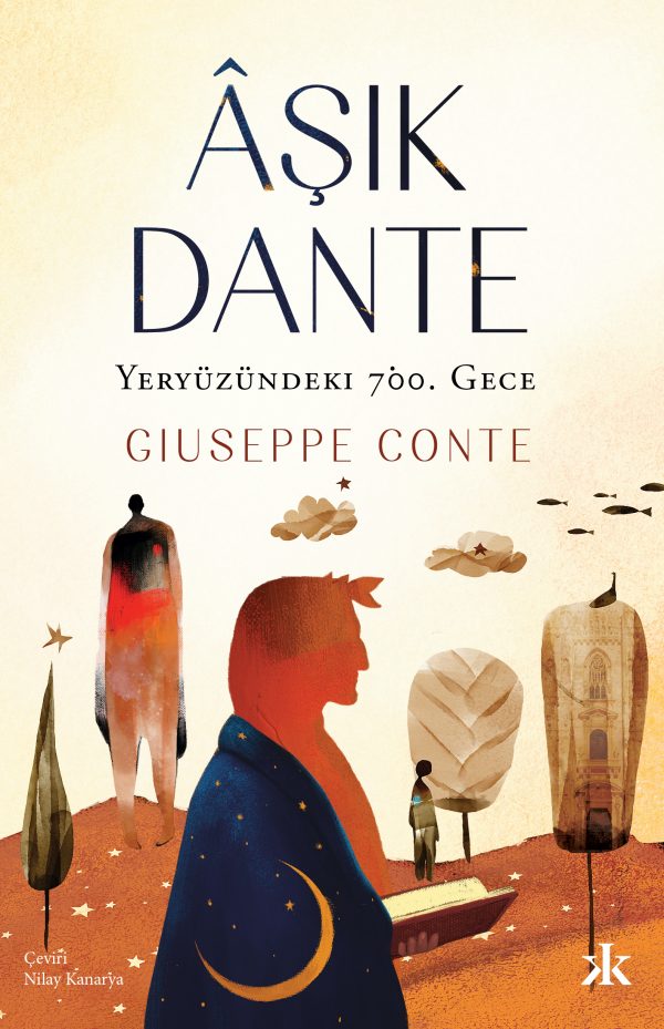 Âşık Dante kitap kapağı tasarımı