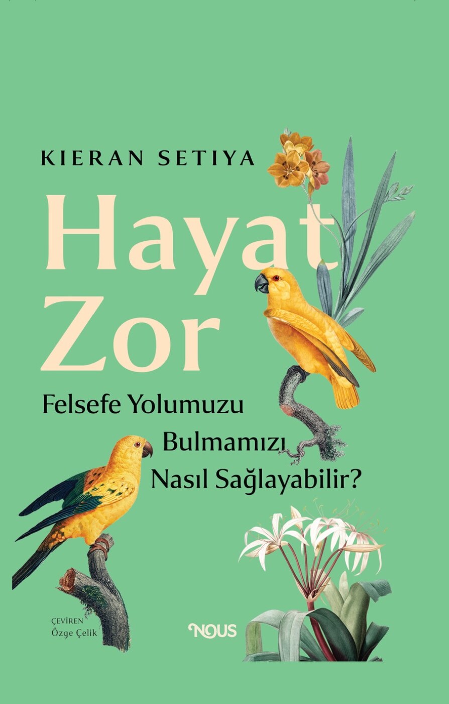 Hayat Zor kitap kapağı tasarımı