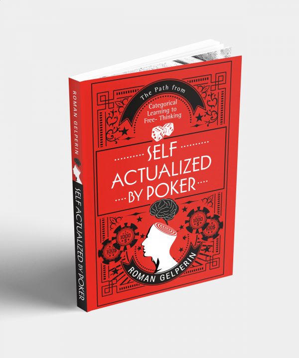 Self-Actualized by Poker kitap kapağı tasarımı